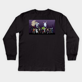 The Halloween Hallows Kids Long Sleeve T-Shirt